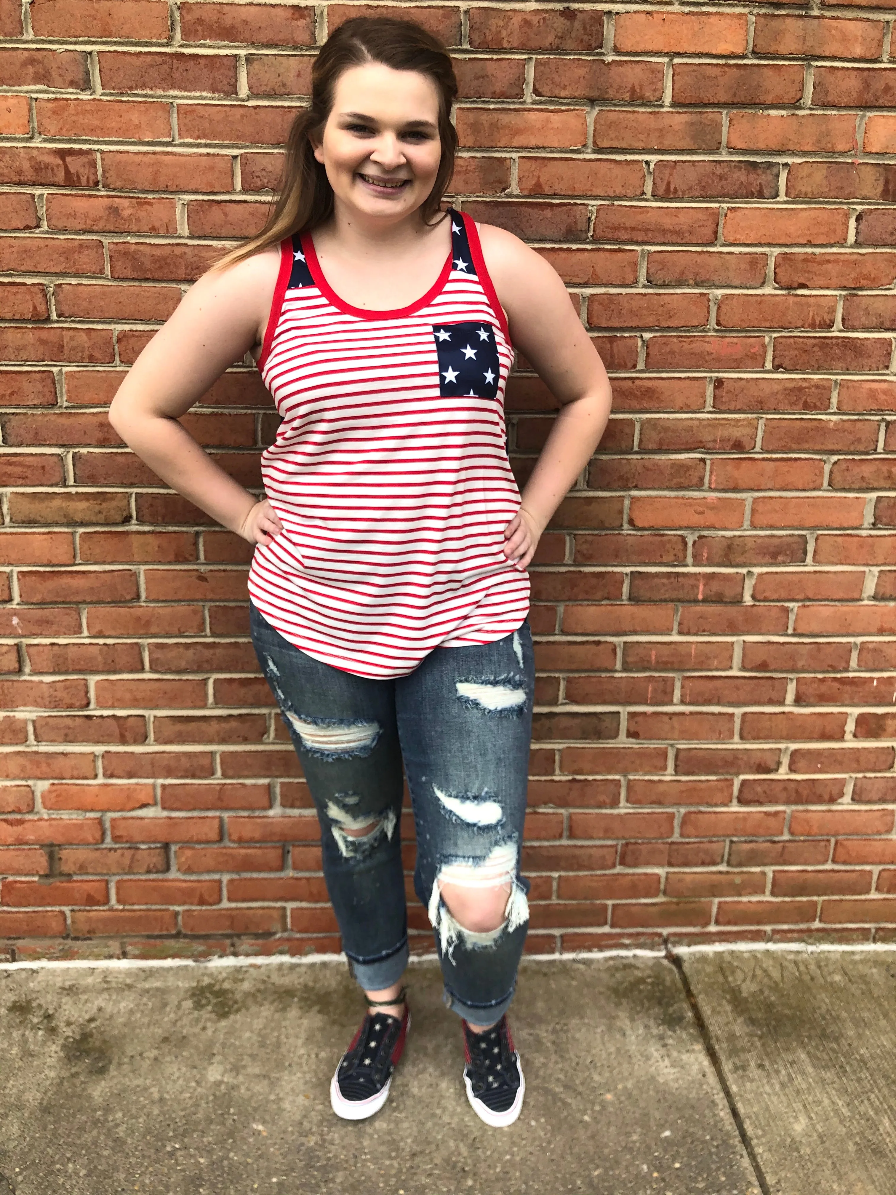 #186 Fourth of July tank
