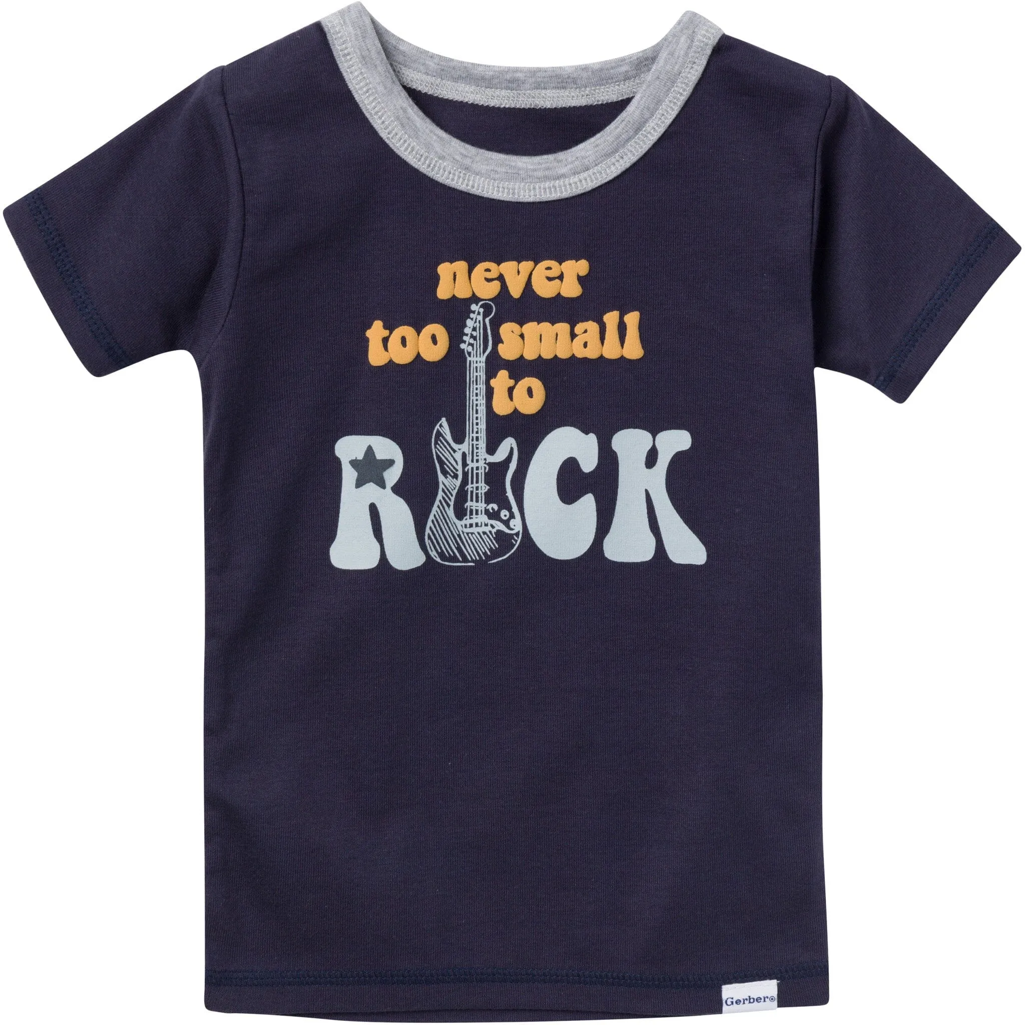 4-Piece Infant & Toddler Boys Music Top and Shorts Pajama Set
