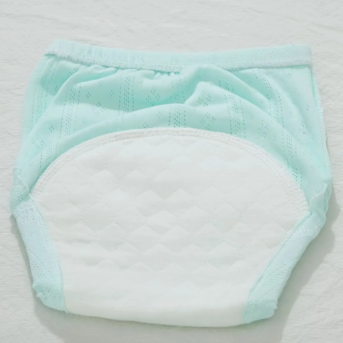6-Pack Cotton Baby Training Pants, Washable Inserts