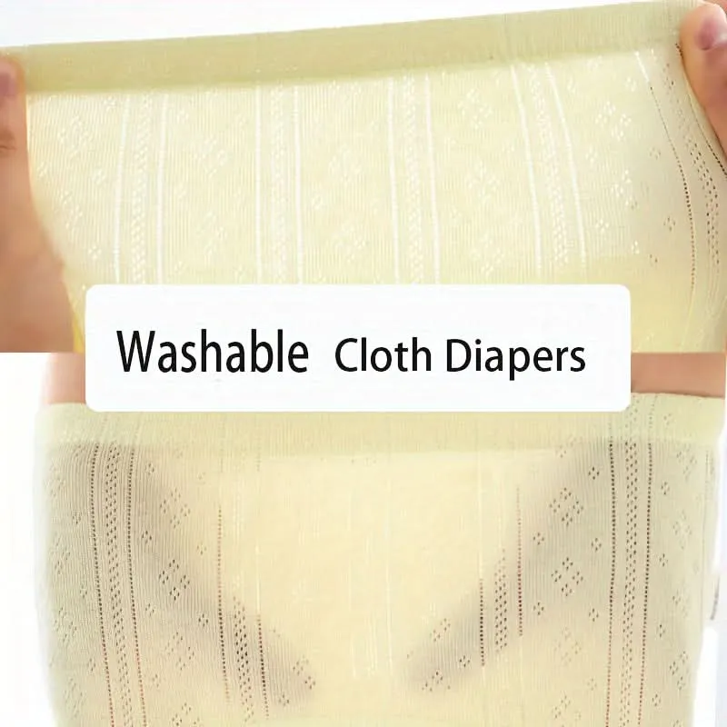 6-Pack Cotton Baby Training Pants, Washable Inserts