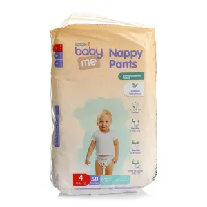 baby me Pants Size 4 - 50 nappies