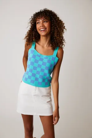 Camden Checker Top