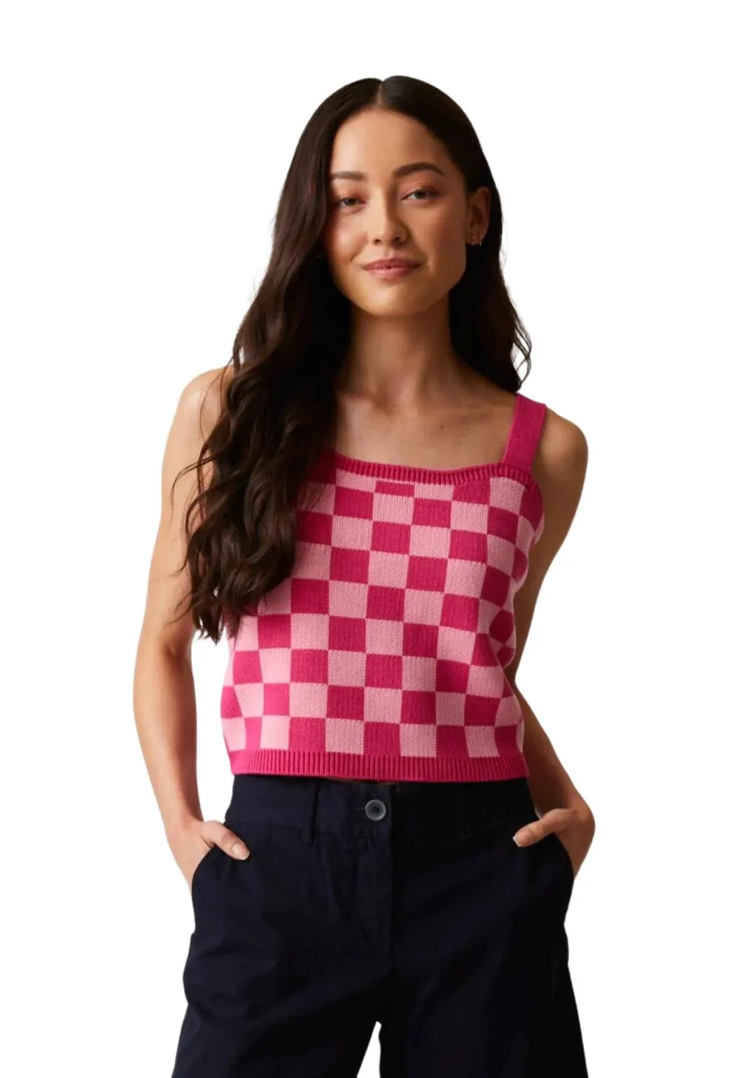 Camden Checker Top