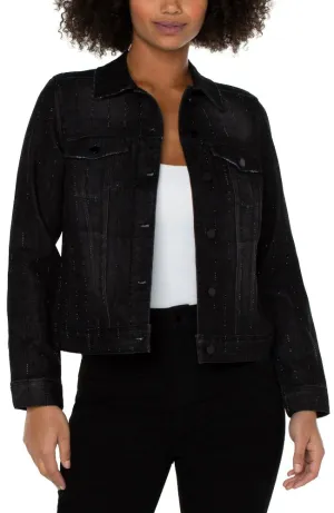 Classic Jean Jacket w Crystals