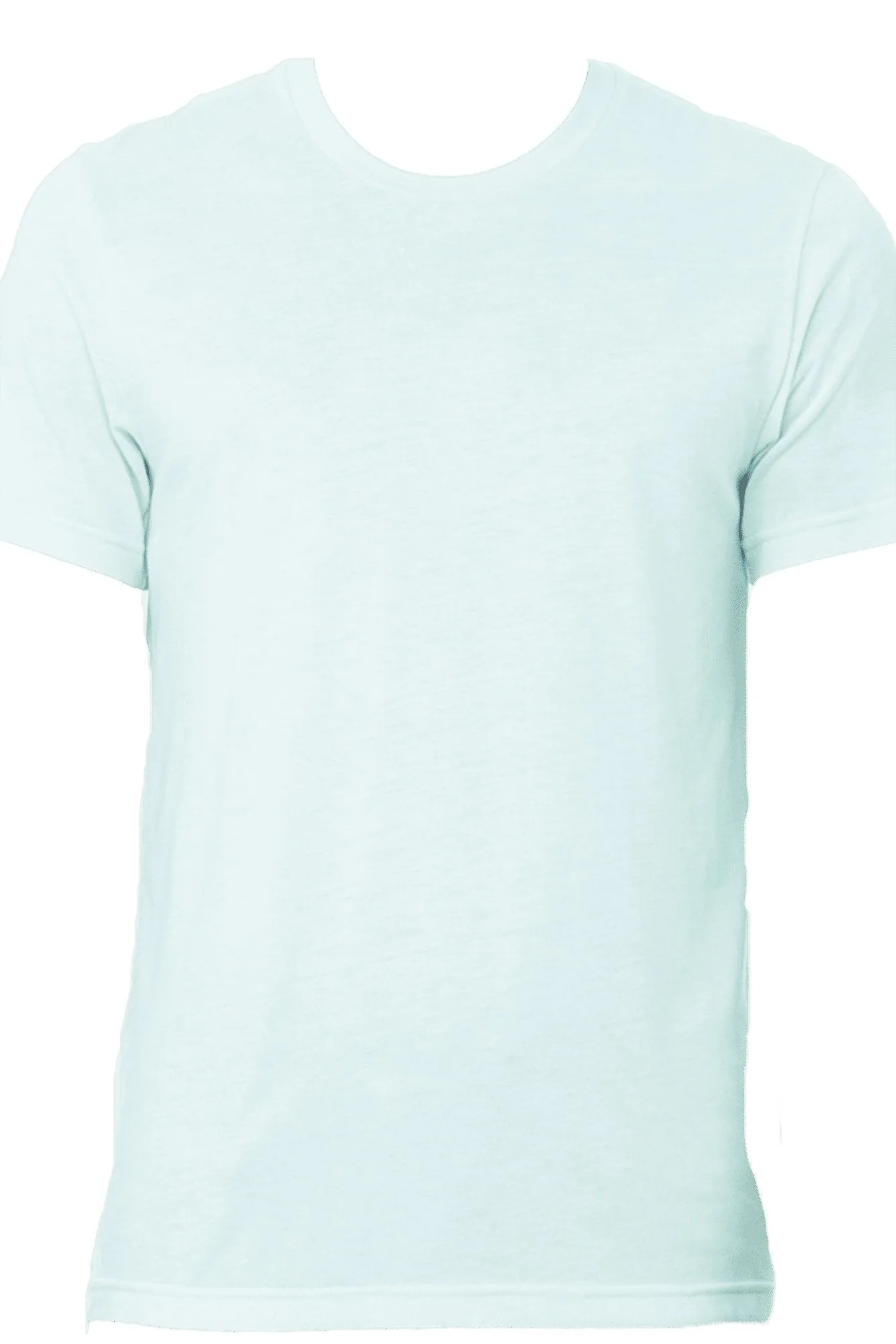 Colorful Let's Go Ghouls Tri-Blend Short Sleeve Tee