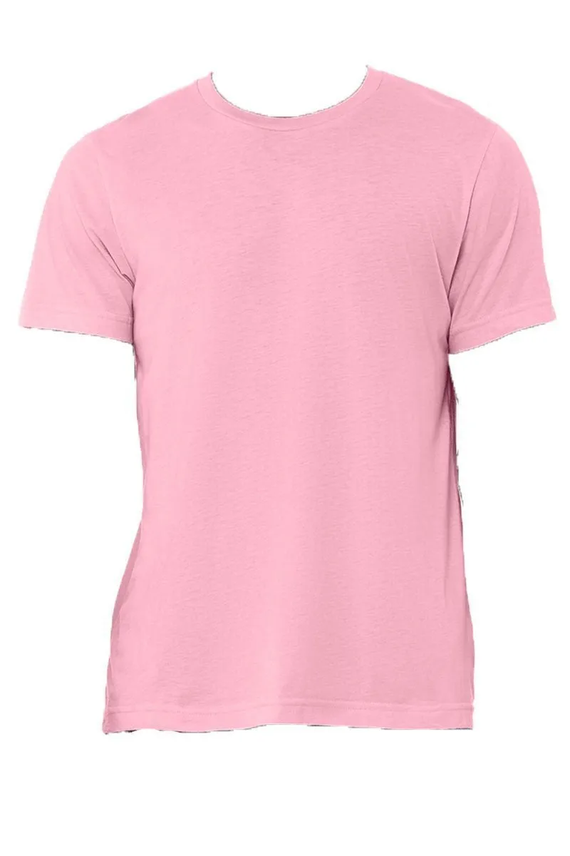 Colorful Let's Go Ghouls Tri-Blend Short Sleeve Tee