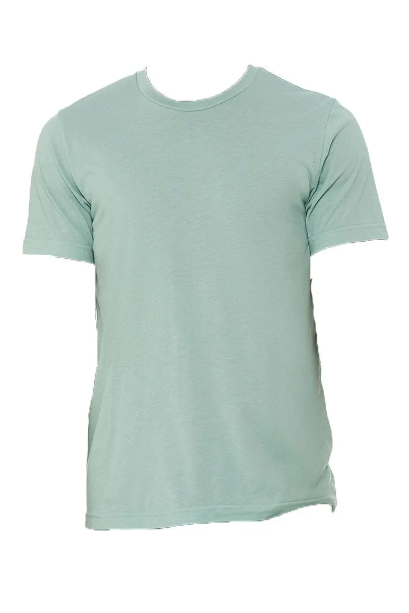 Colorful Let's Go Ghouls Tri-Blend Short Sleeve Tee