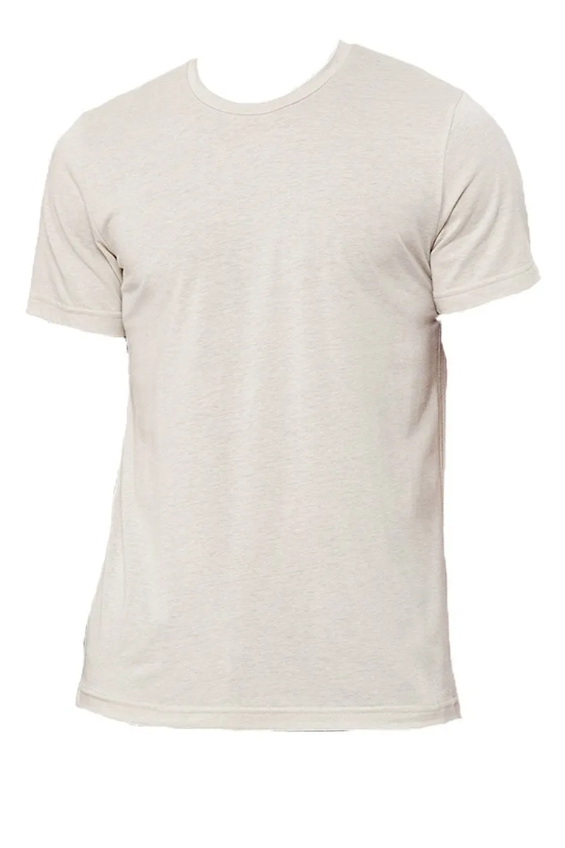 Colorful Let's Go Ghouls Tri-Blend Short Sleeve Tee