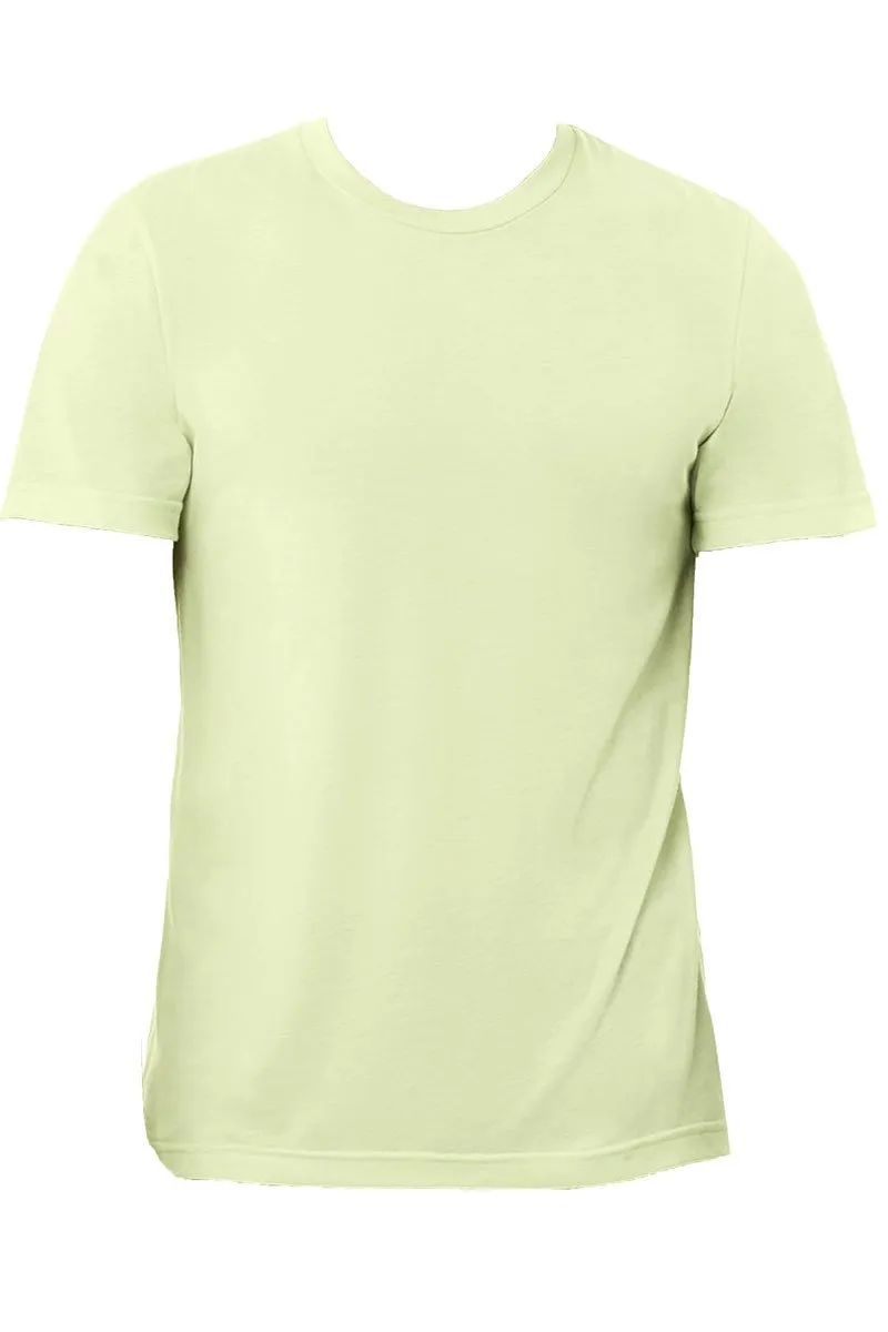 Colorful Let's Go Ghouls Tri-Blend Short Sleeve Tee
