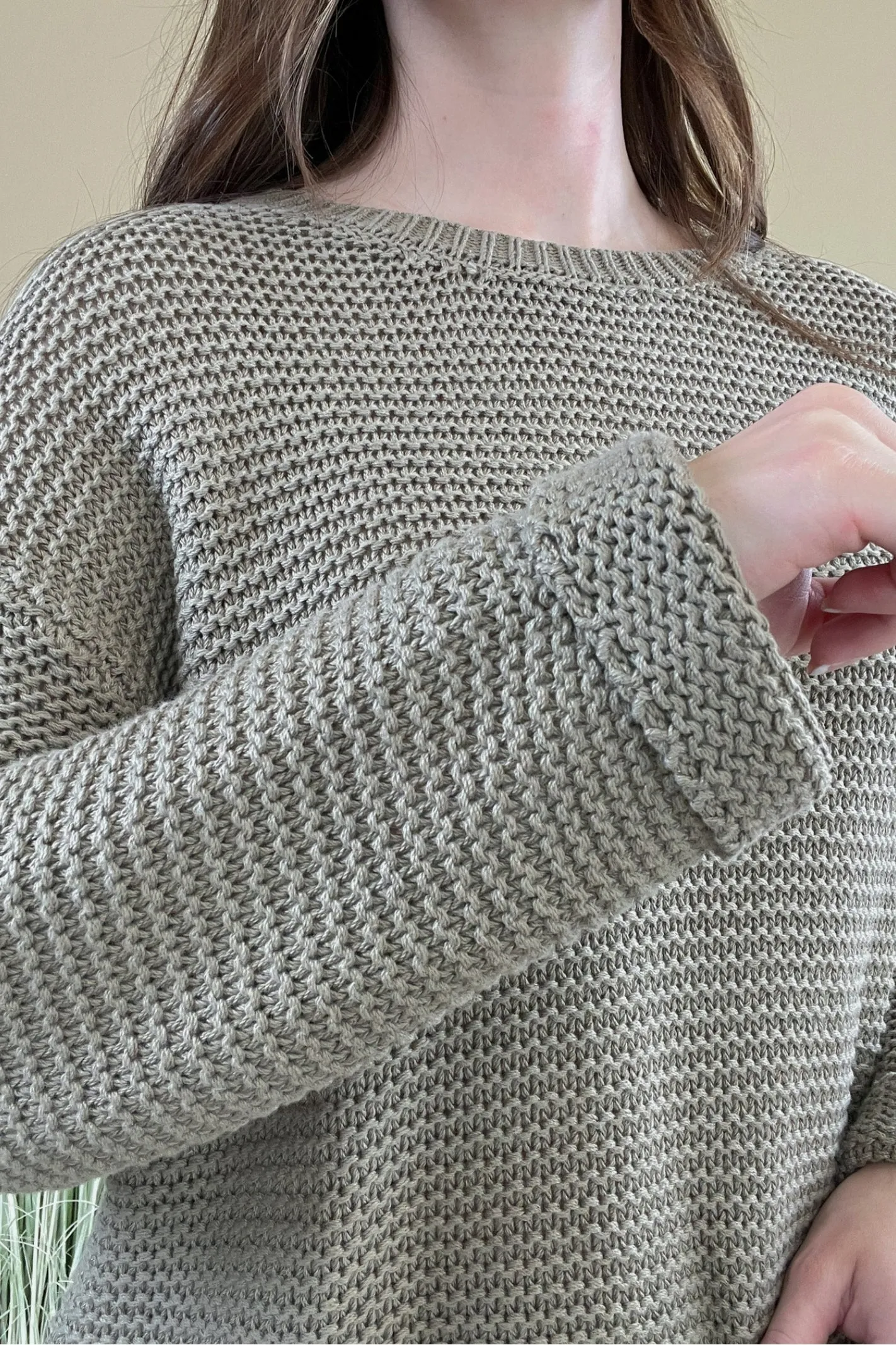 Cozy Lifestyle Chunky Knit Cuff Sweater