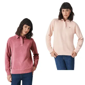 Crew Clothing Womens Pigment Dyed Rugger Sweatshirt