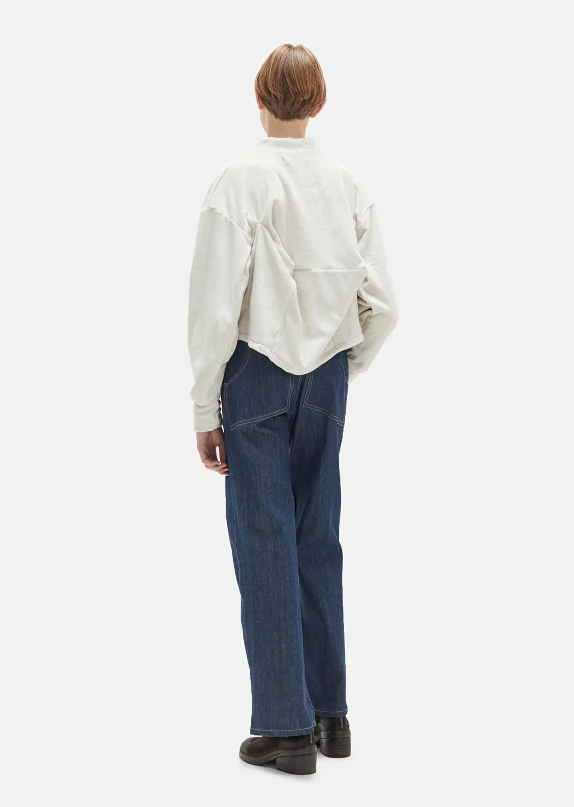 Cropped Pillow Sweatshirt