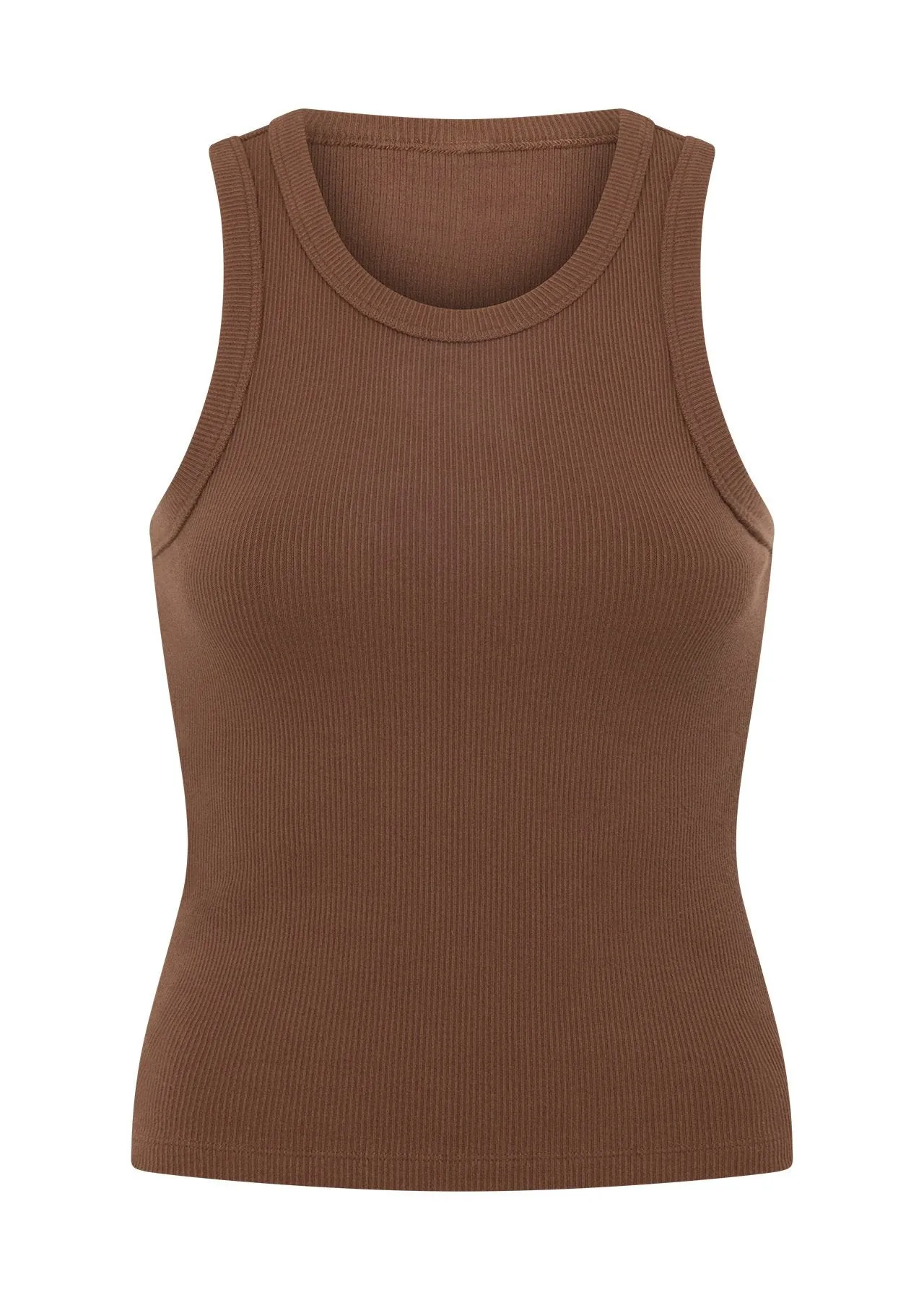Daily Rib Tank | Chocolate