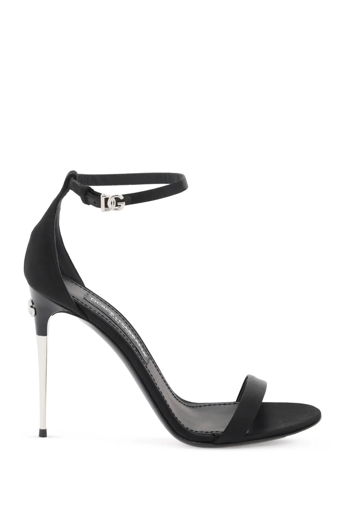 Dolce & gabbana satin sandals for elegant