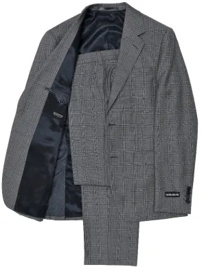 EDWARD 600 PANTS GREY TARTAN
