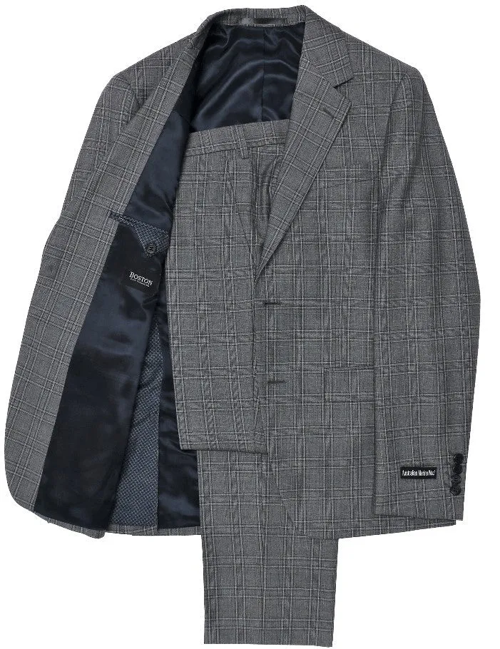 EDWARD 600 PANTS GREY TARTAN
