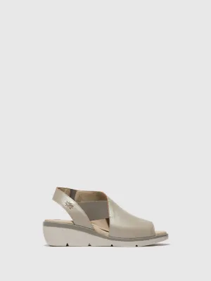 Elasticated Sandals NILY940FLY SILVER