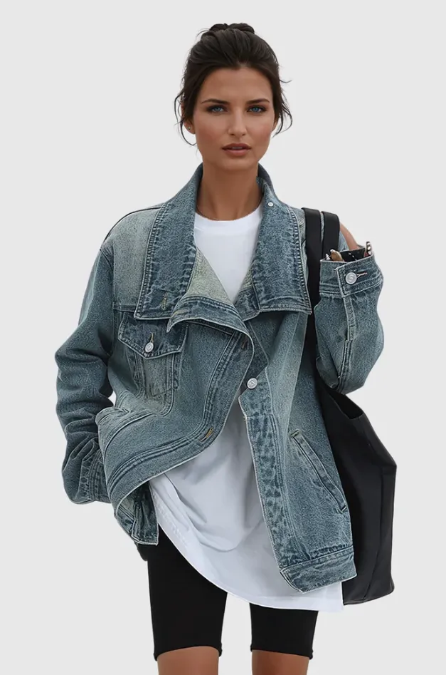 ELLA | ARTISTIC DENIM JACKET