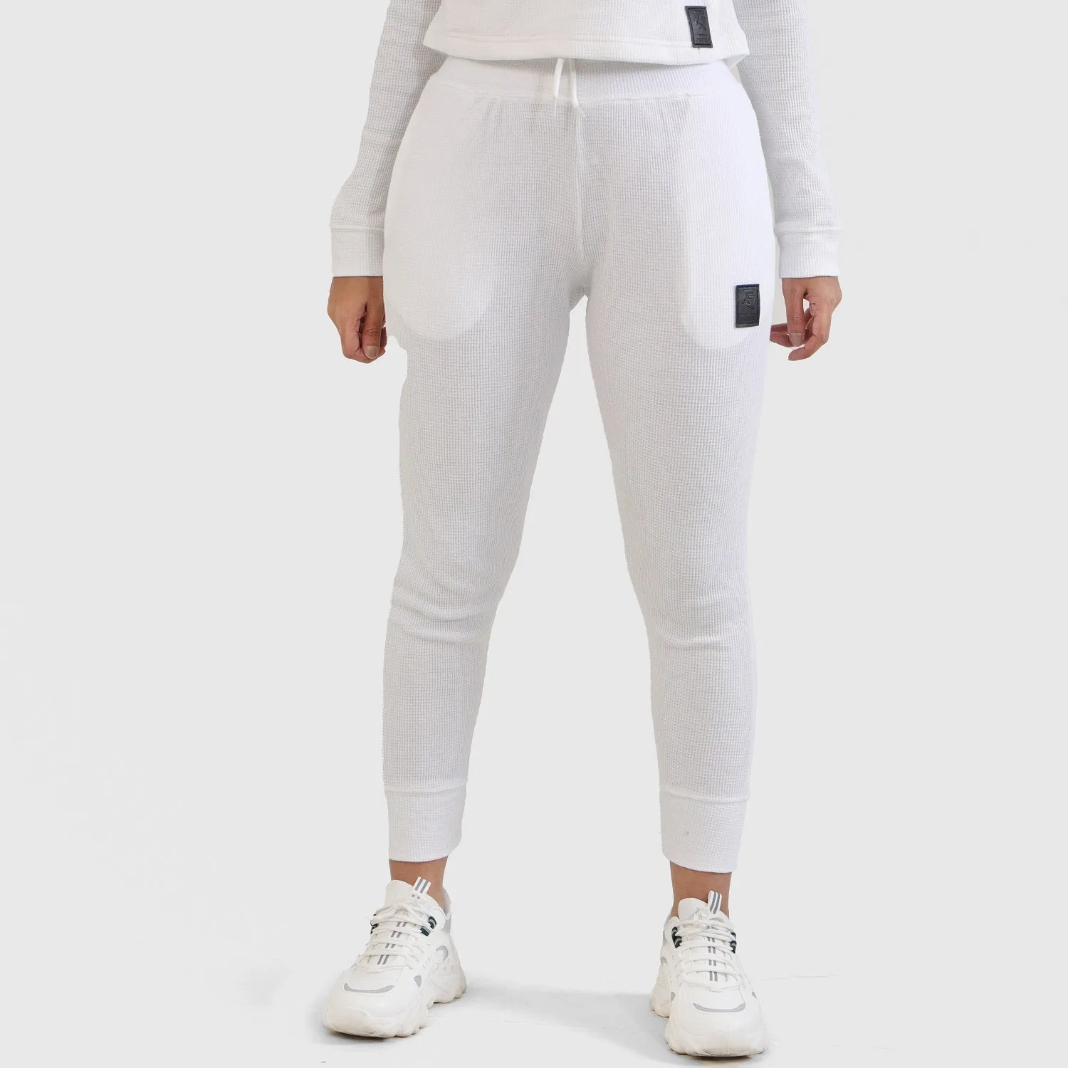 GA Cropped Joggers (White)