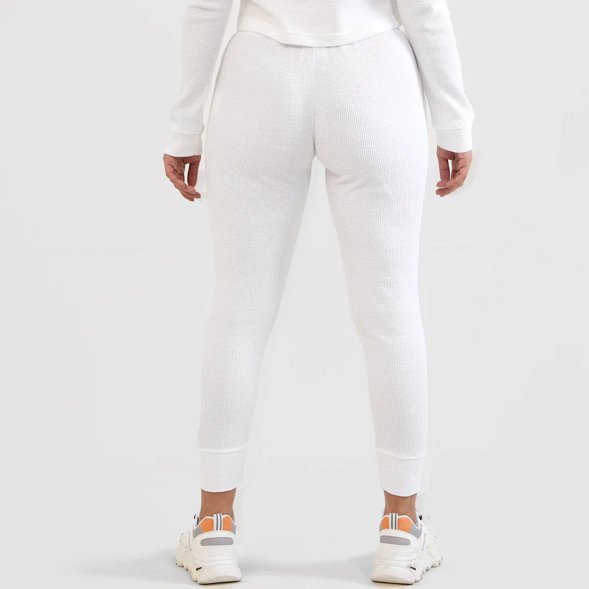GA Cropped Joggers (White)