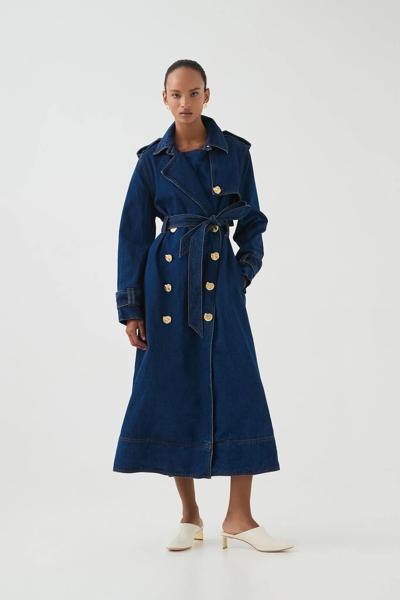 Genesis Denim Trench