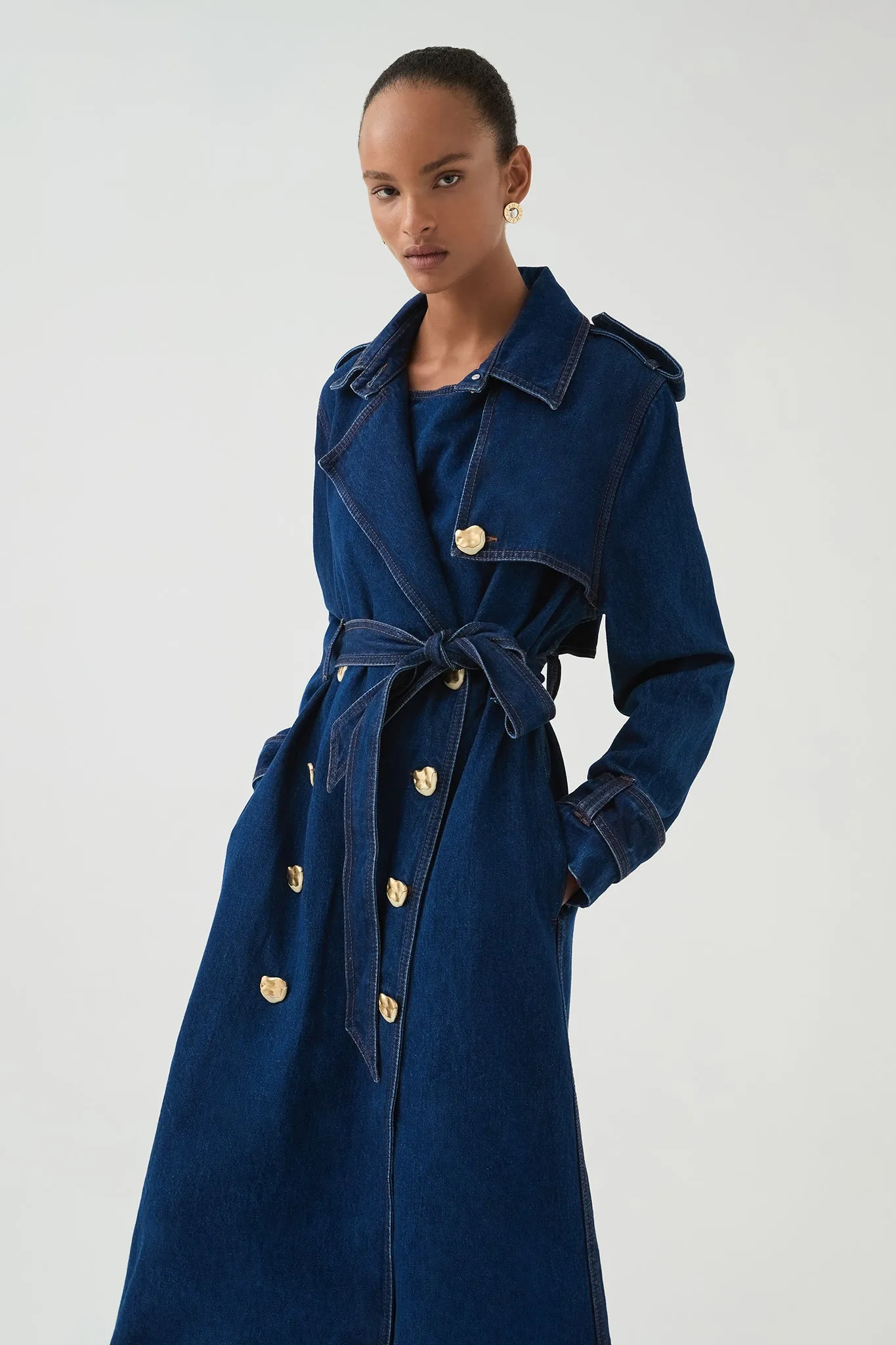 Genesis Denim Trench