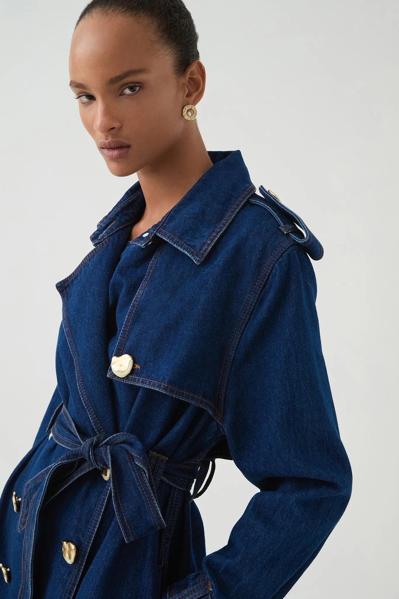 Genesis Denim Trench