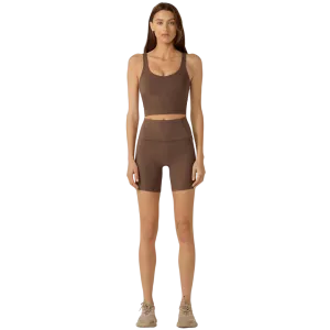 Hi-Fold No Ride Bike Short - Chocolate