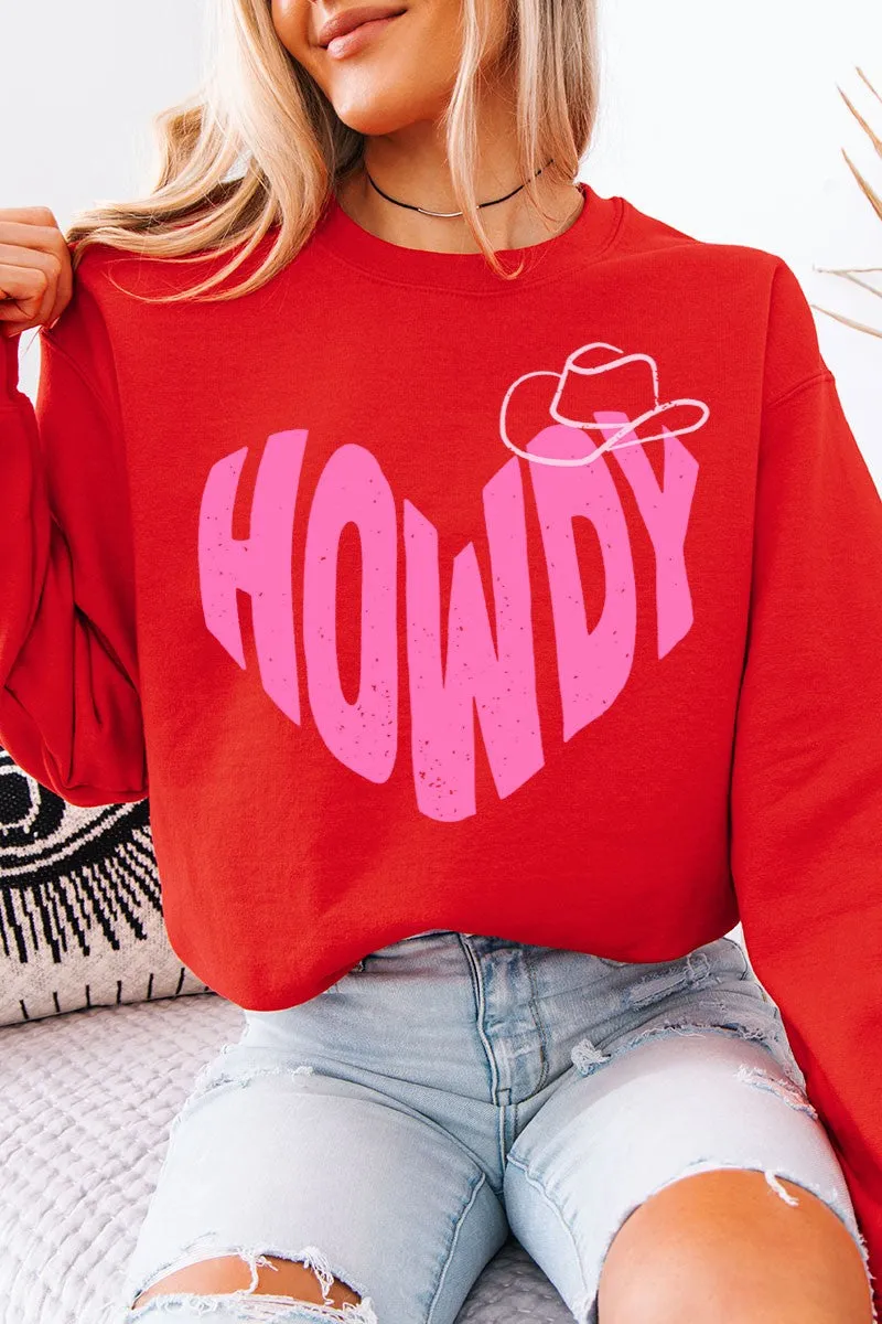 Howdy Heart Sweatshirt