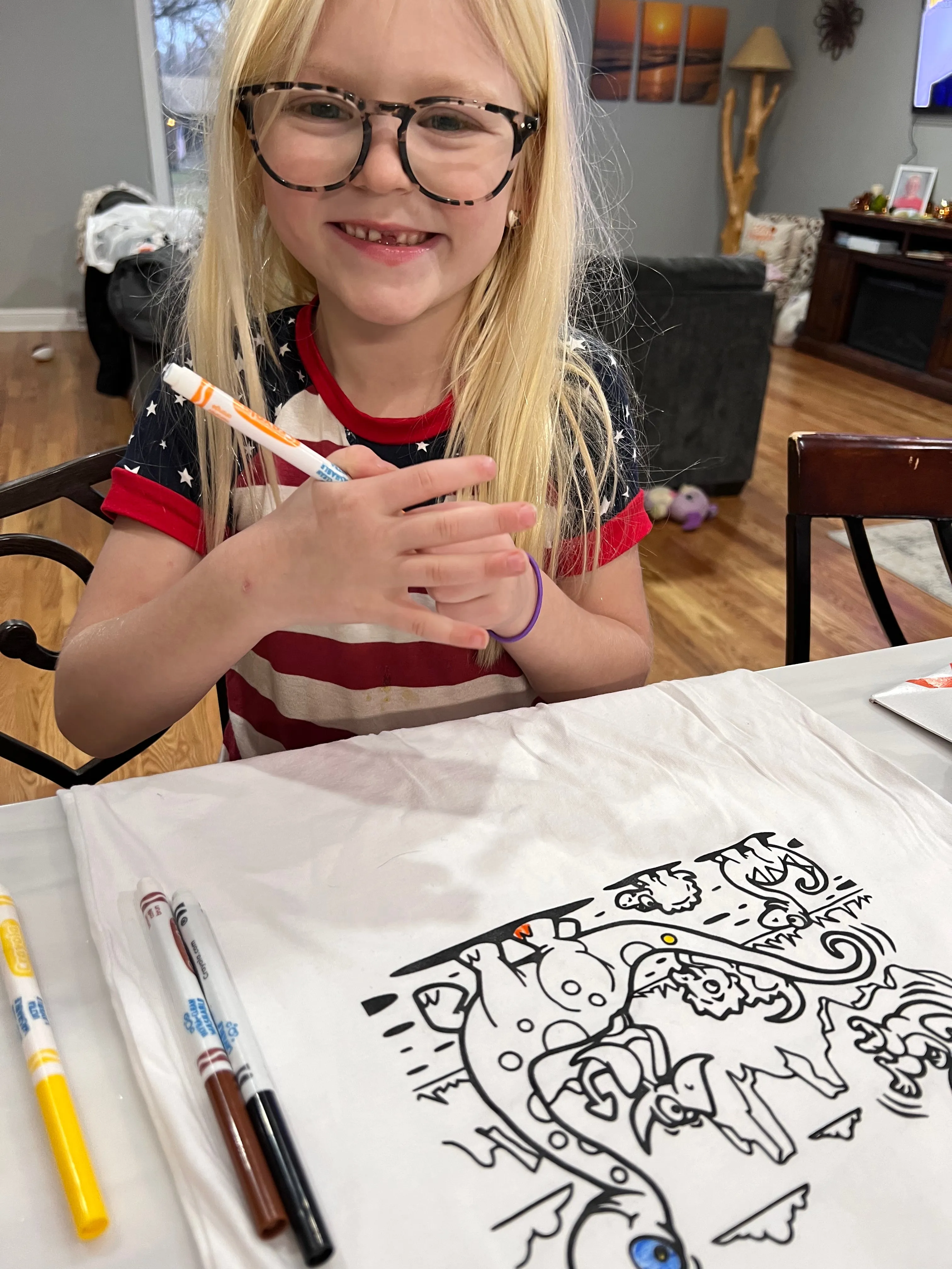 Kids Coloring Tees