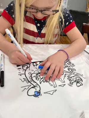 Kids Coloring Tees