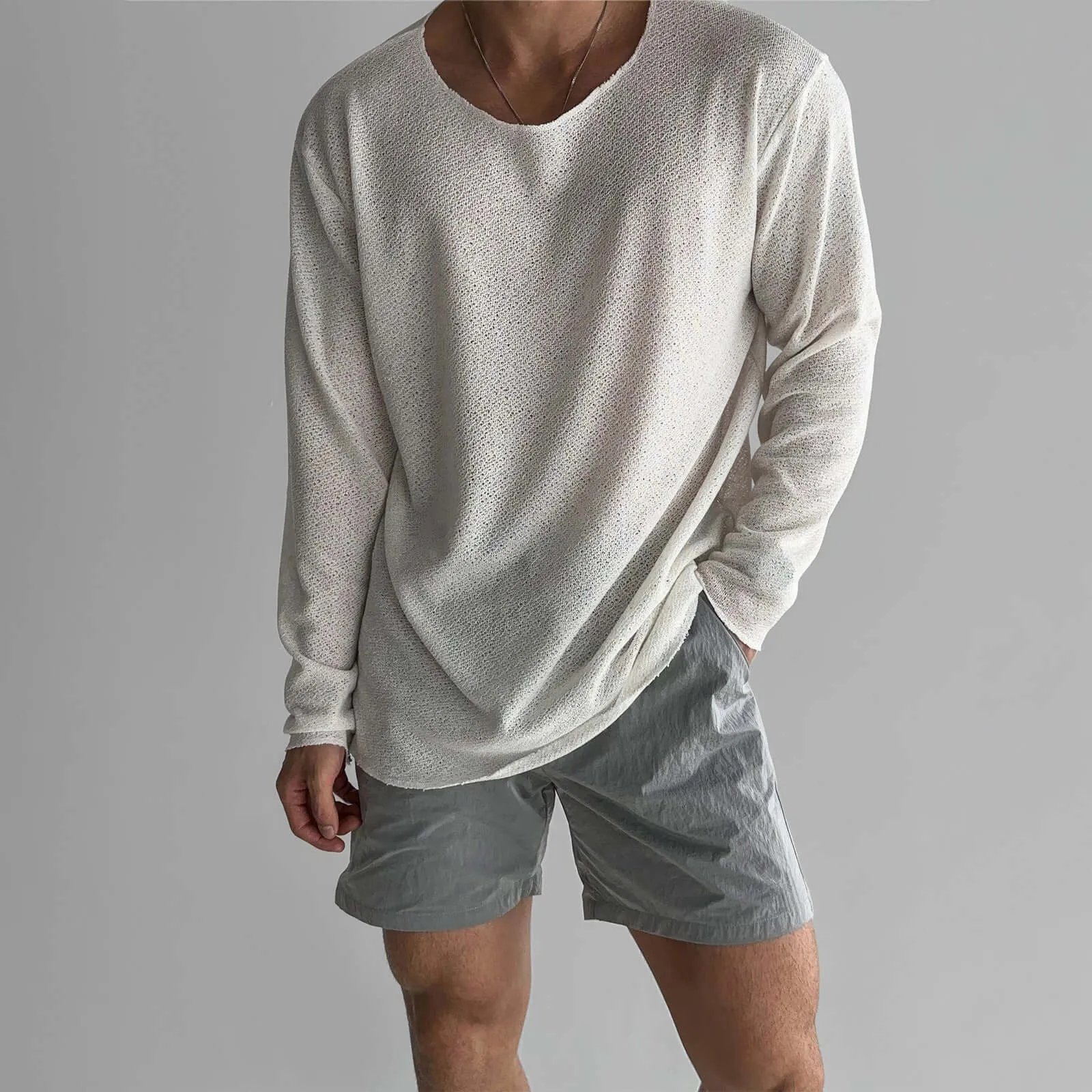 Men's Lightweight Breathable Summer Shirt