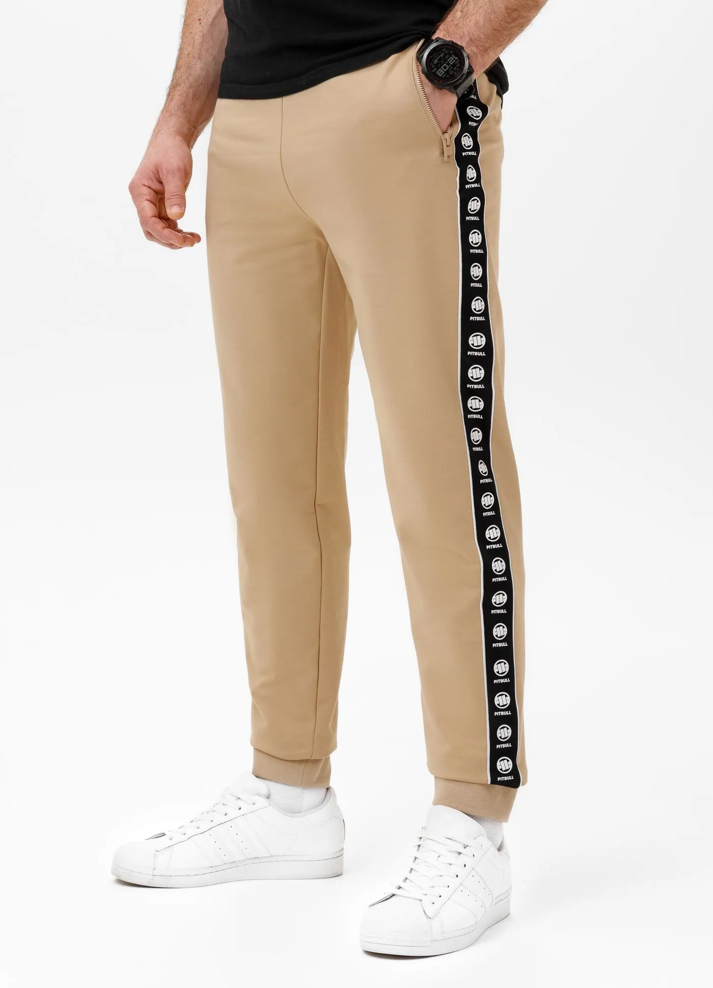 Men's Sweatpants TAPE NUGGET - Light sand