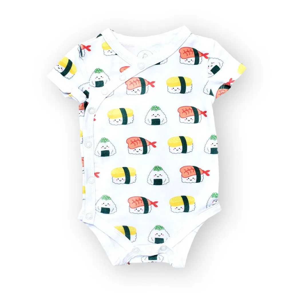 Mommy & Me Set Organic Cotton T-Shirt   Onesie - Sushi