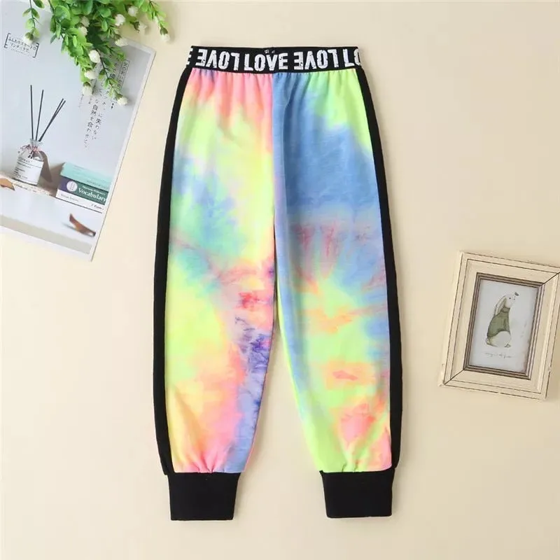 Neon Rainbow Sporty Set
