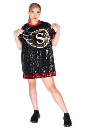 Ottawa Hockey Sequin Dress