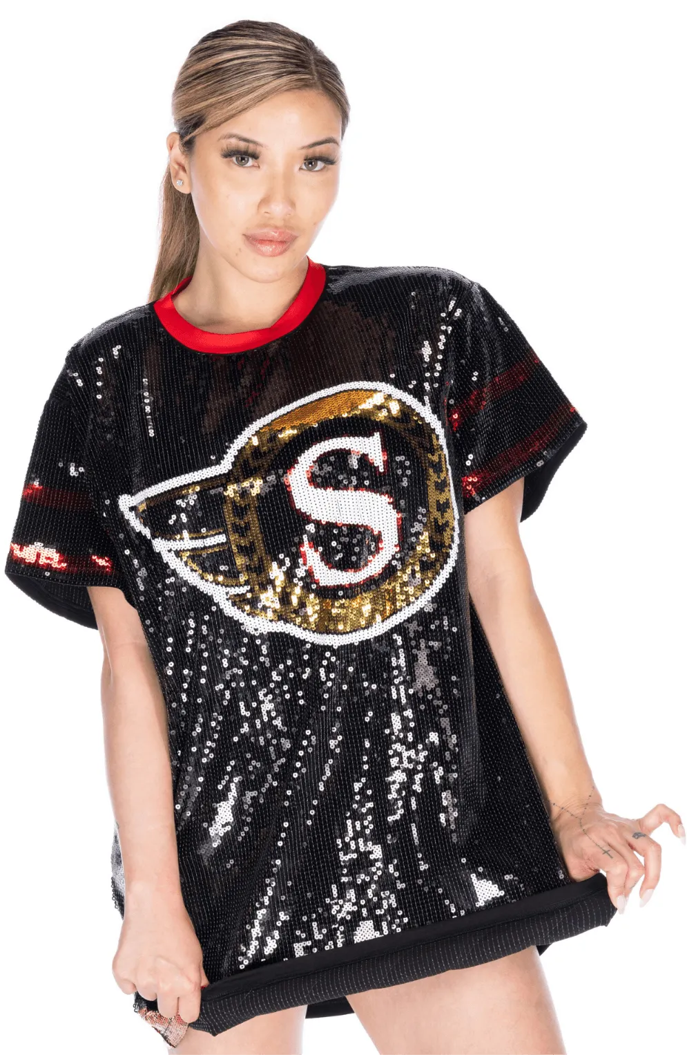 Ottawa Hockey Sequin Dress