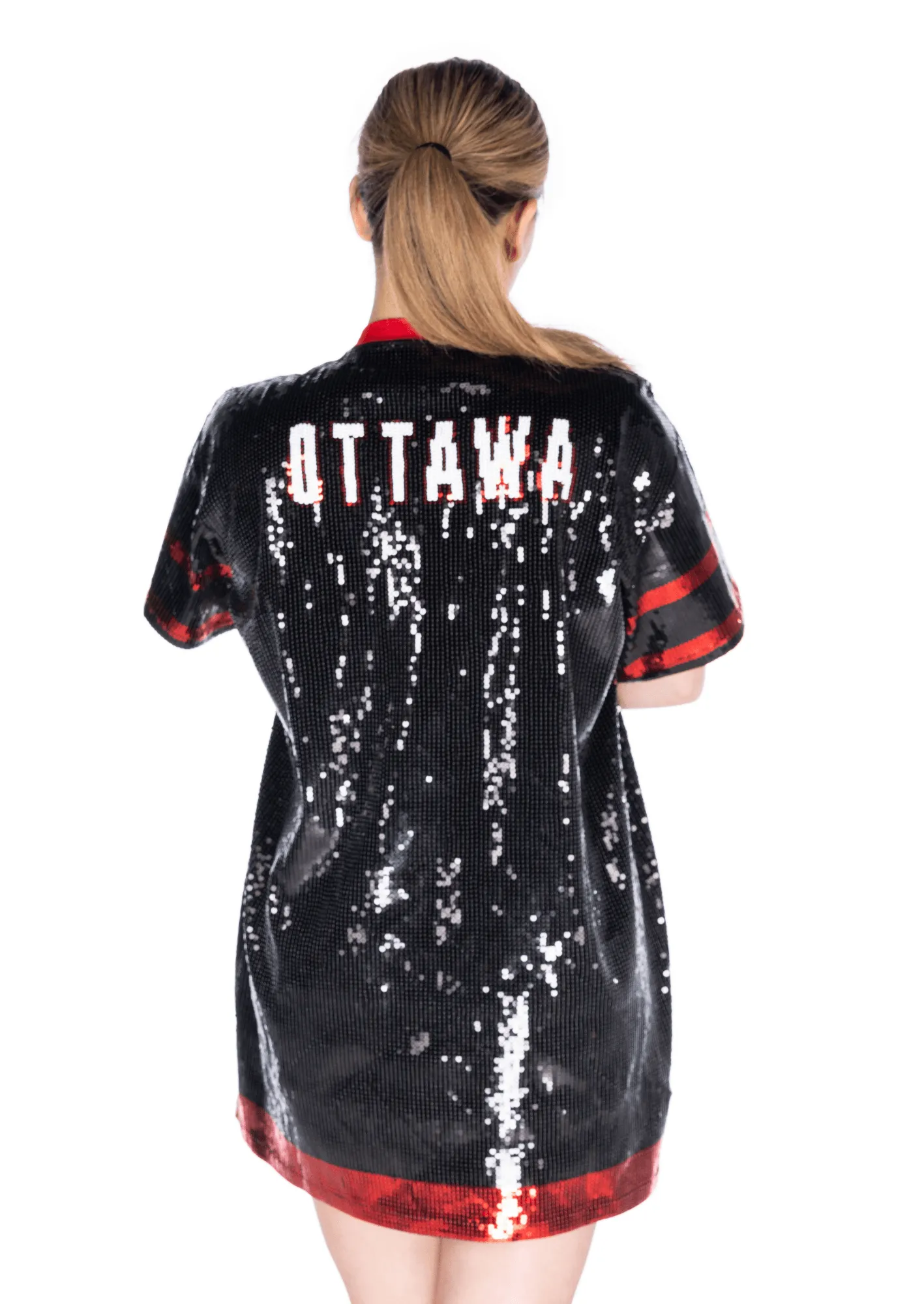 Ottawa Hockey Sequin Dress