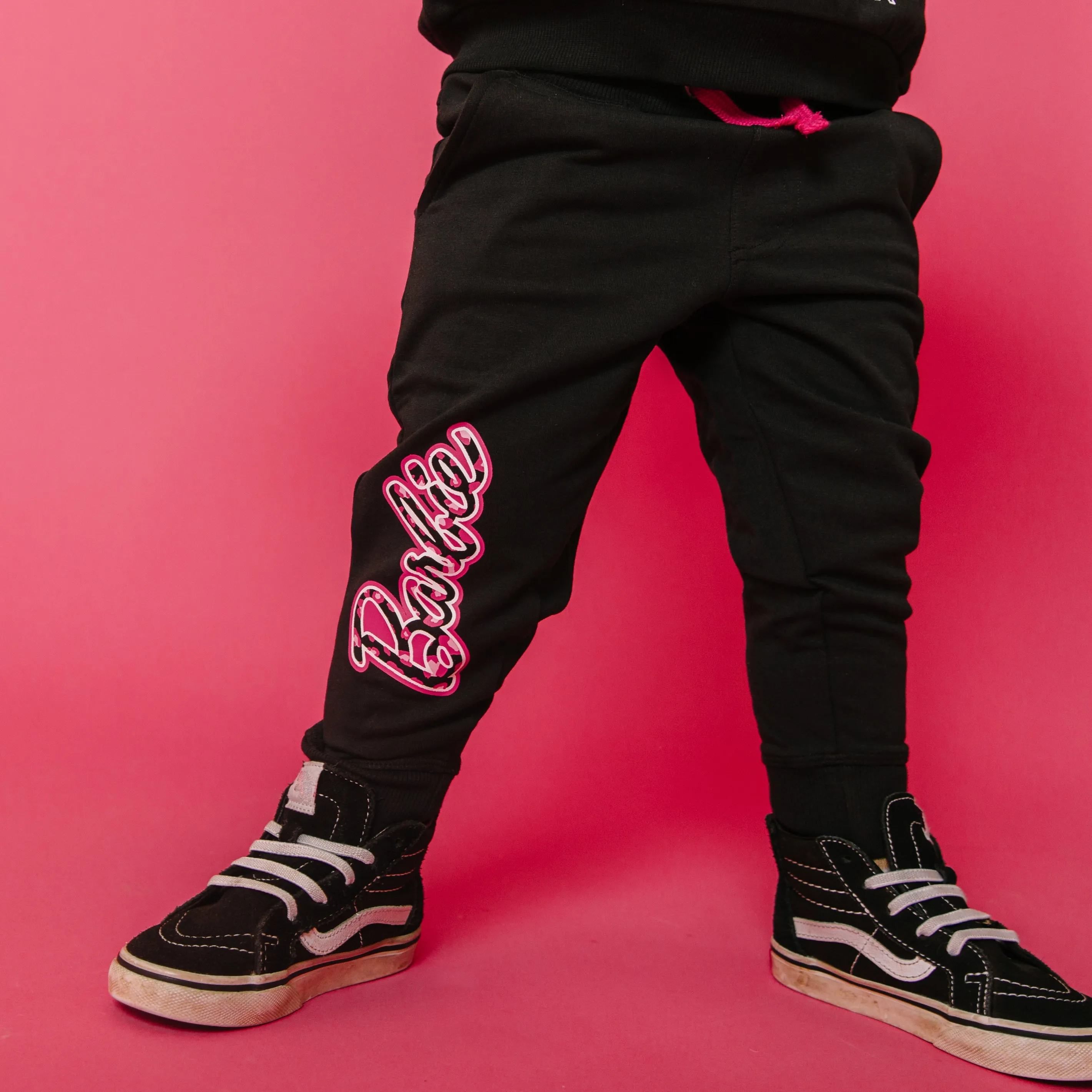 Relaxed Fit Joggers - Leopard Barbie - Mattel Barbie Collection by RAGS