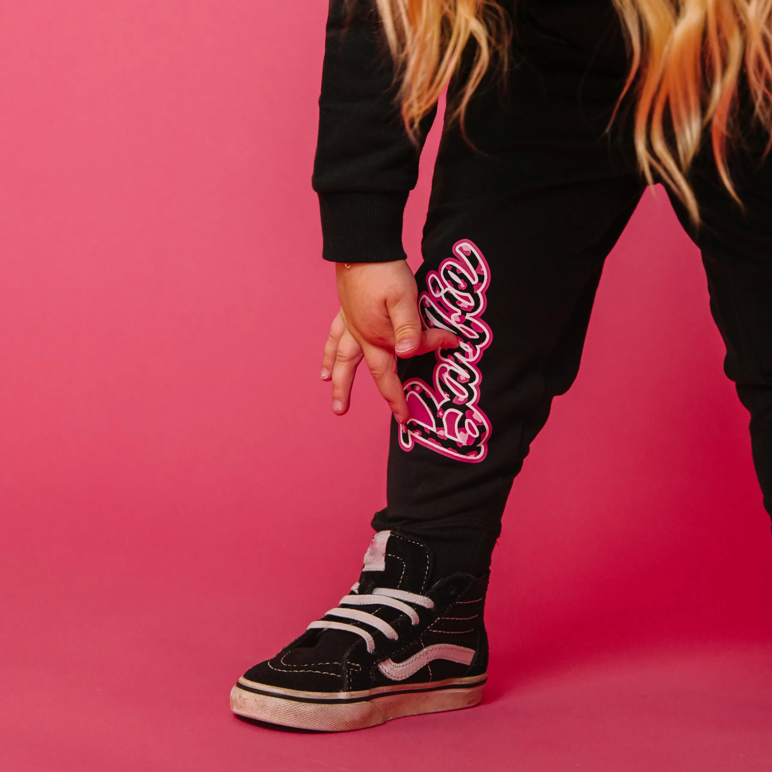 Relaxed Fit Joggers - Leopard Barbie - Mattel Barbie Collection by RAGS