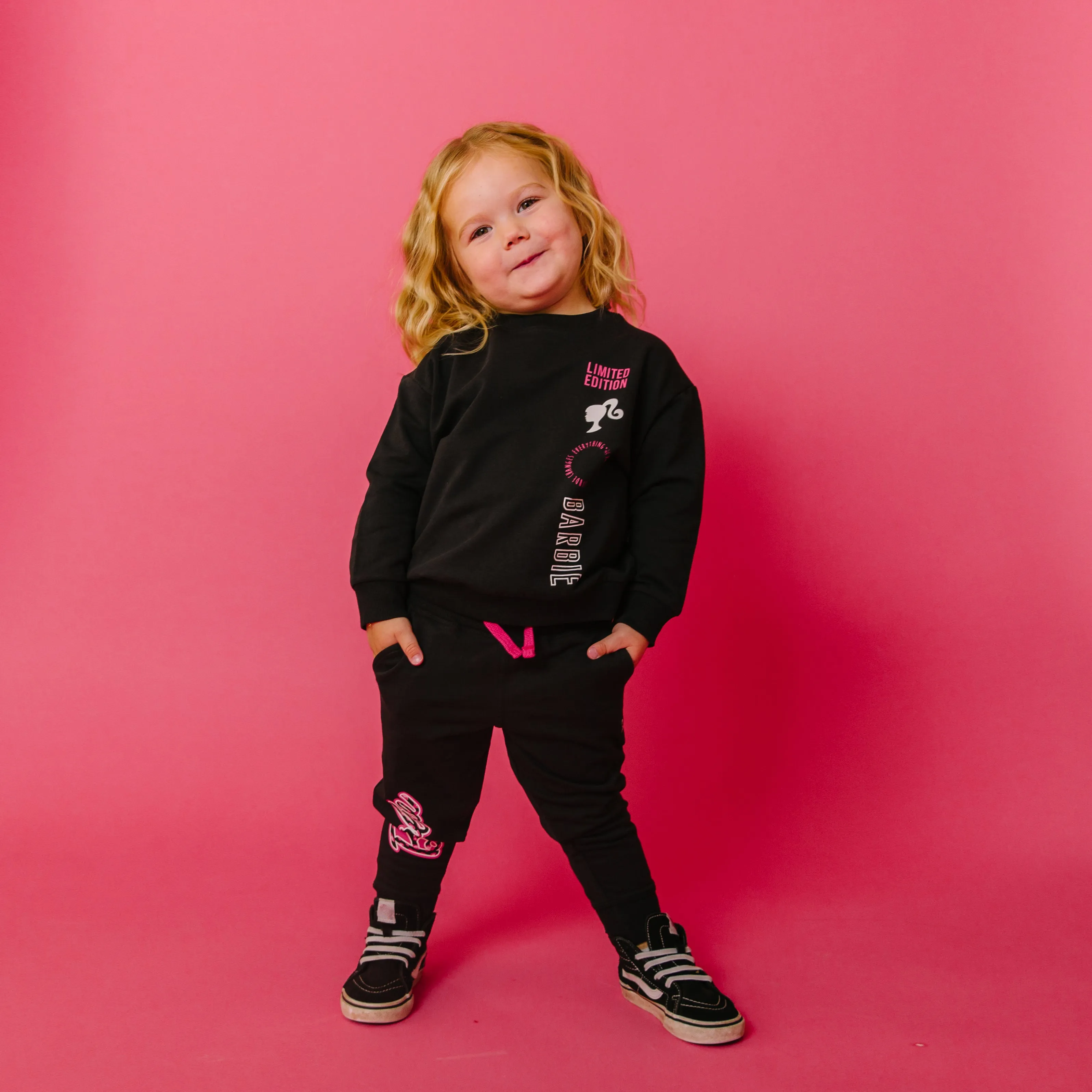 Relaxed Fit Joggers - Leopard Barbie - Mattel Barbie Collection by RAGS