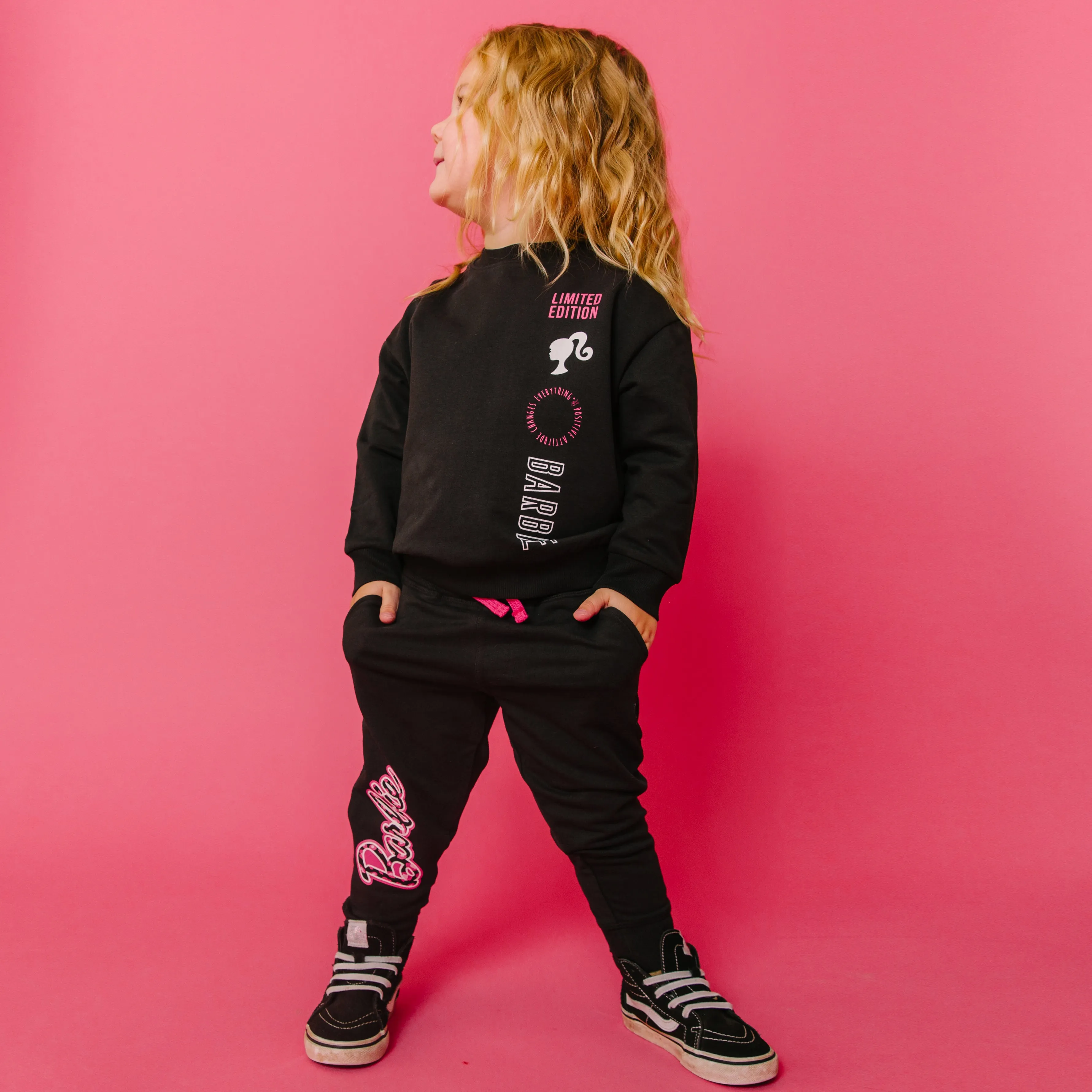 Relaxed Fit Joggers - Leopard Barbie - Mattel Barbie Collection by RAGS