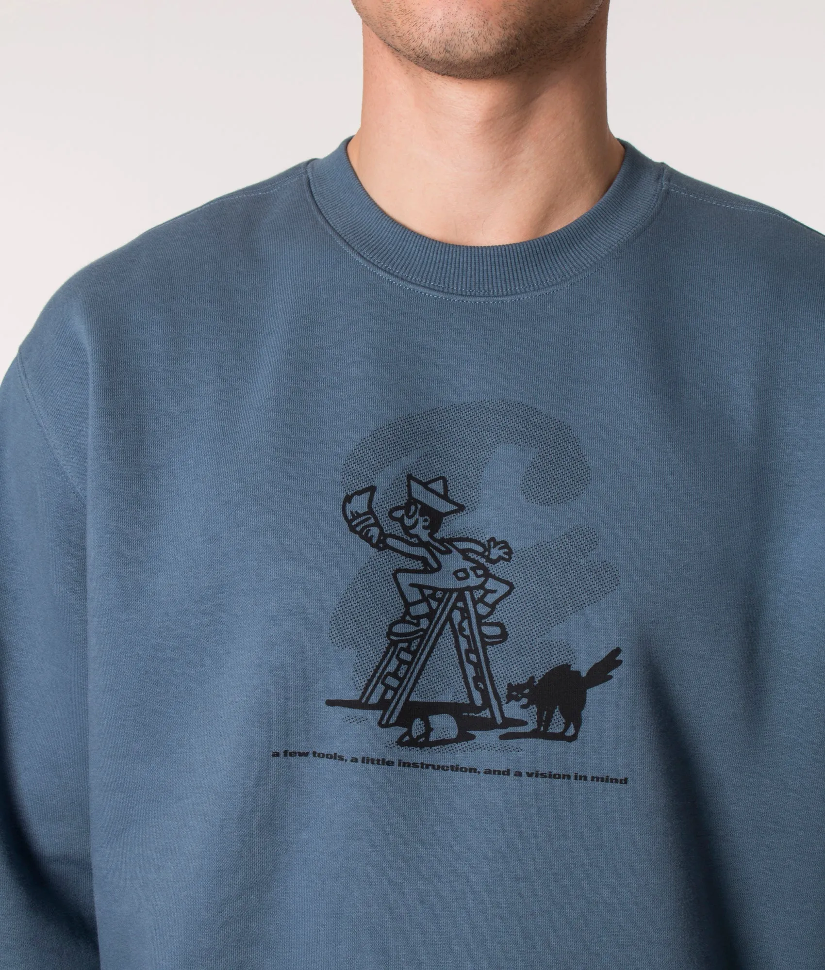 Relaxed Fit Lucky Painter Sweatshirt