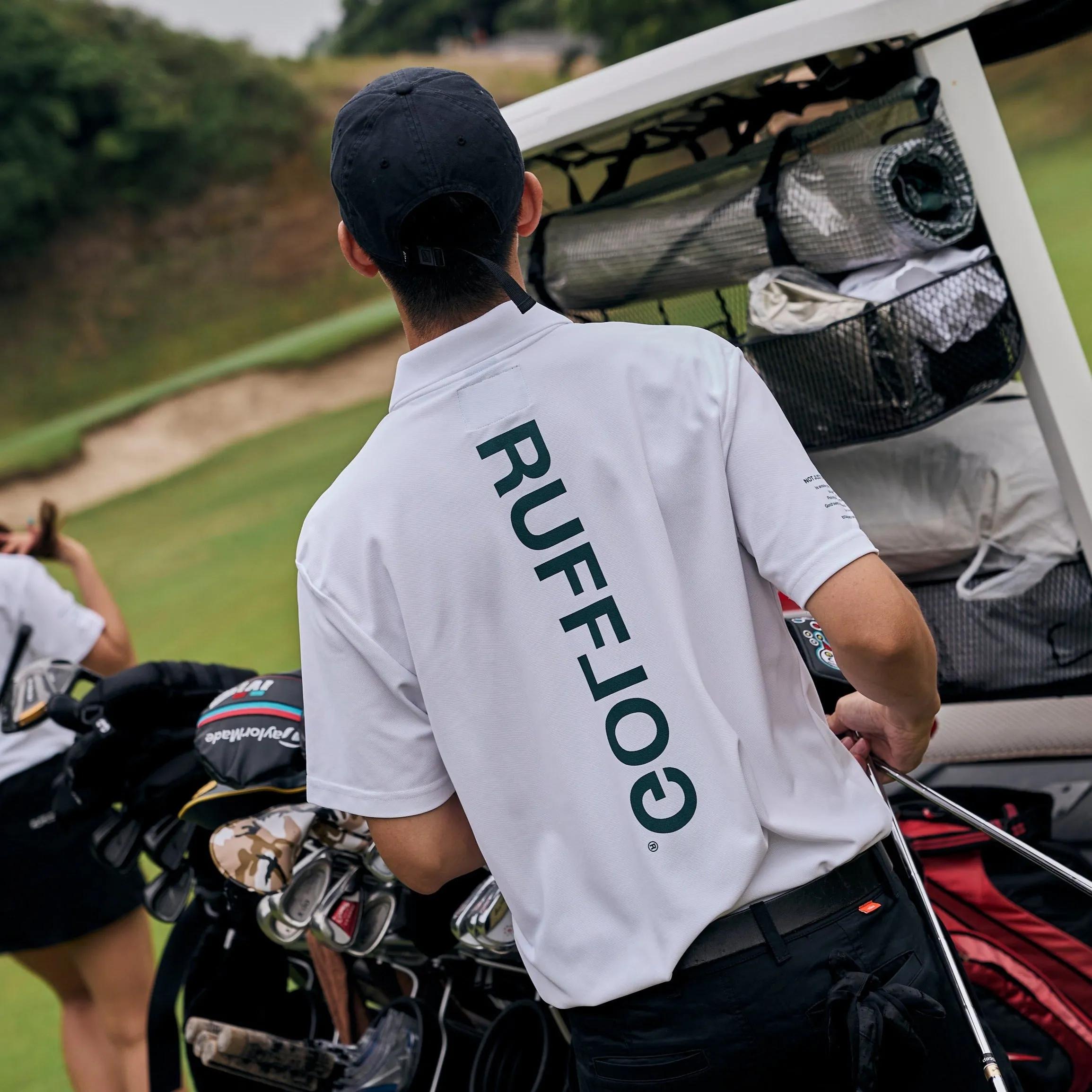 RUFFLOG BREATHABLE POLO WHITE