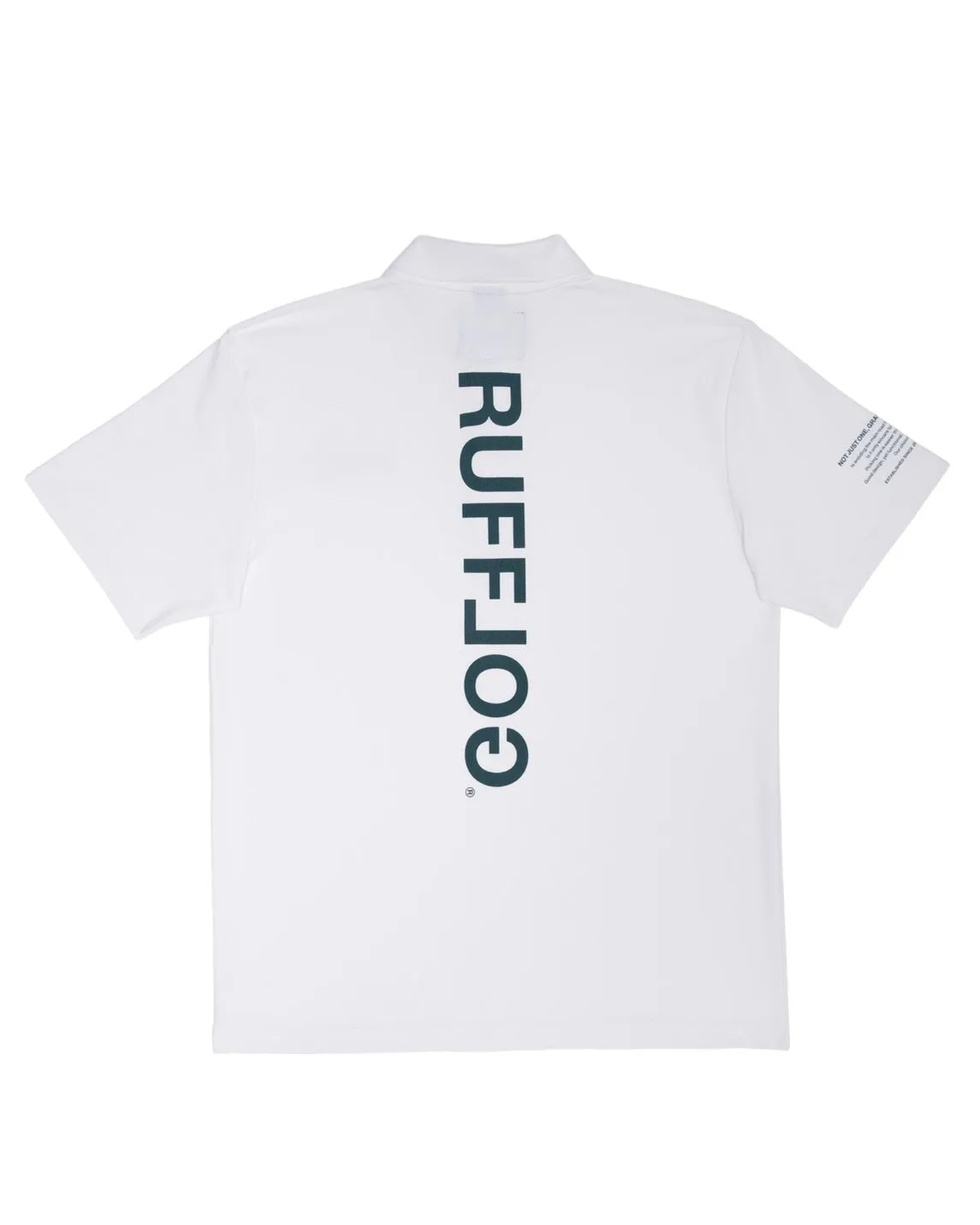 RUFFLOG BREATHABLE POLO WHITE