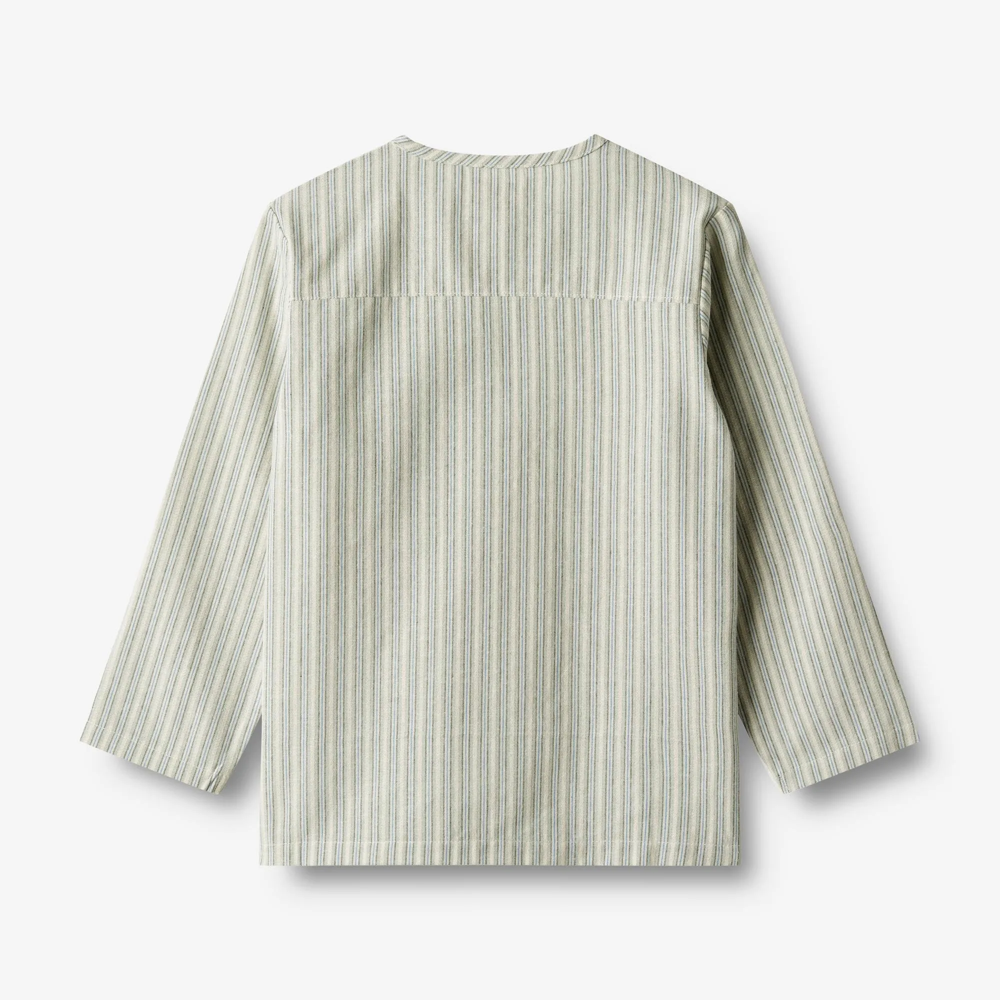Shirt Bjrk - aquablue stripe