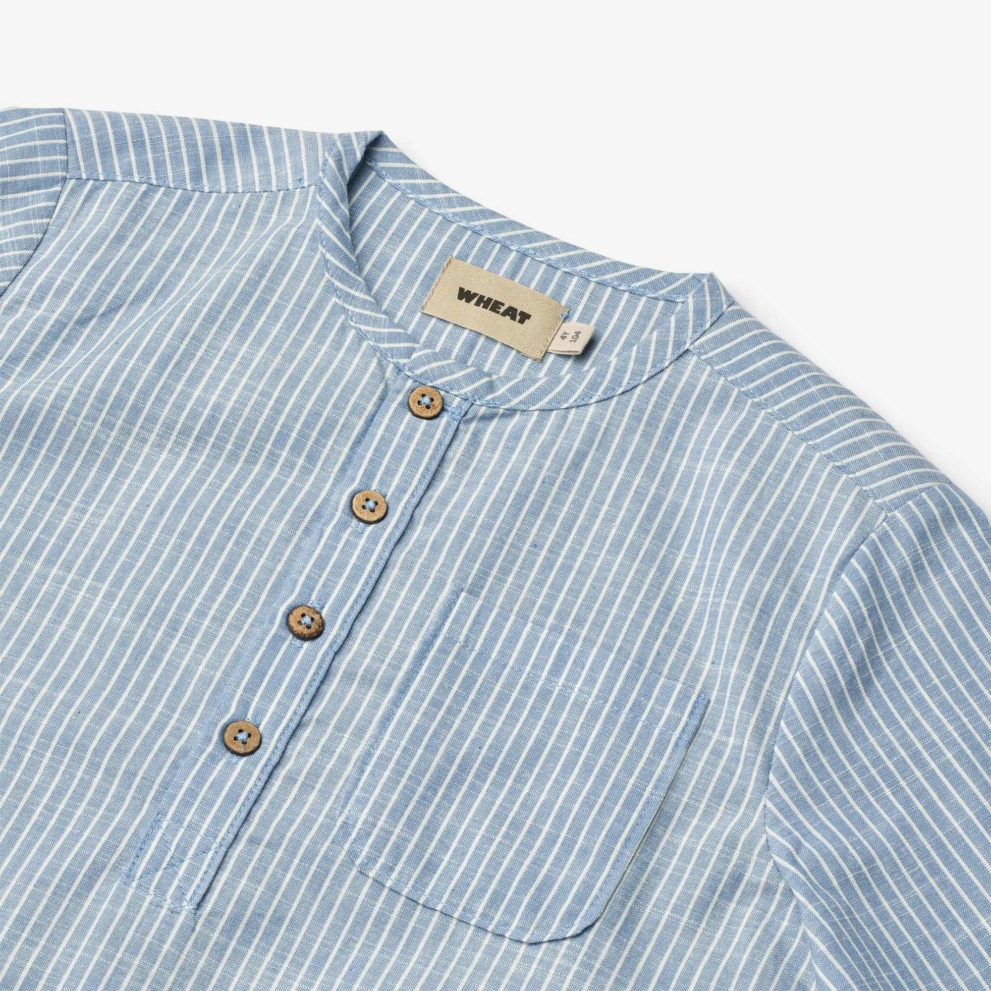 Shirt Bjrk - blue stripe