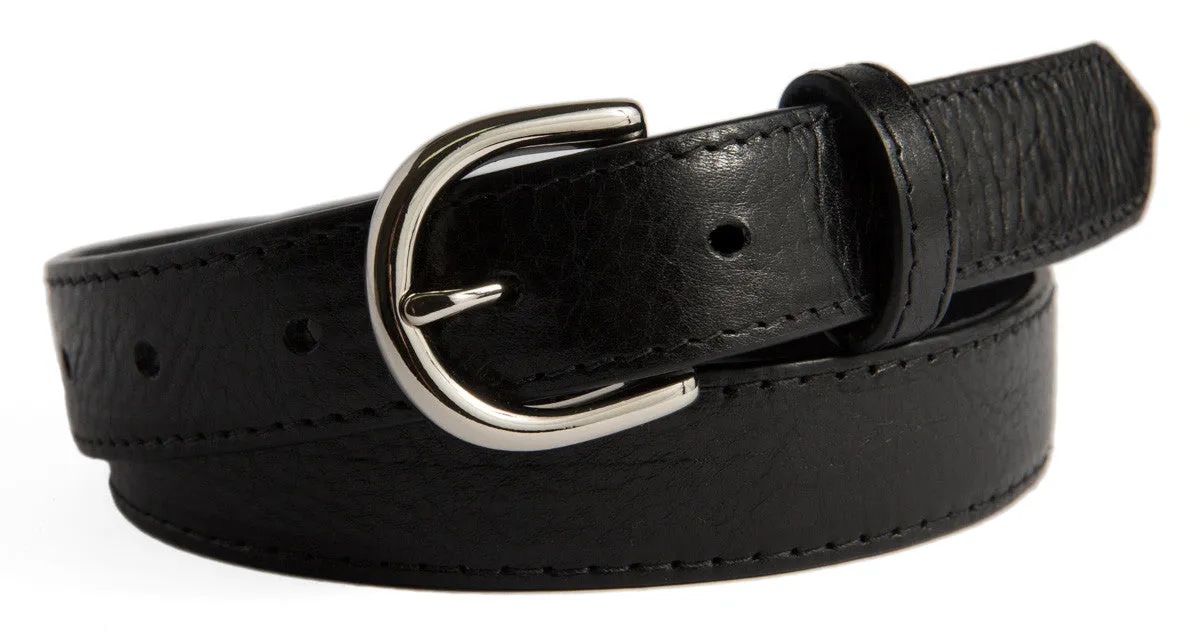 Soho Belt, (1.5") Shiny Silver Buckle