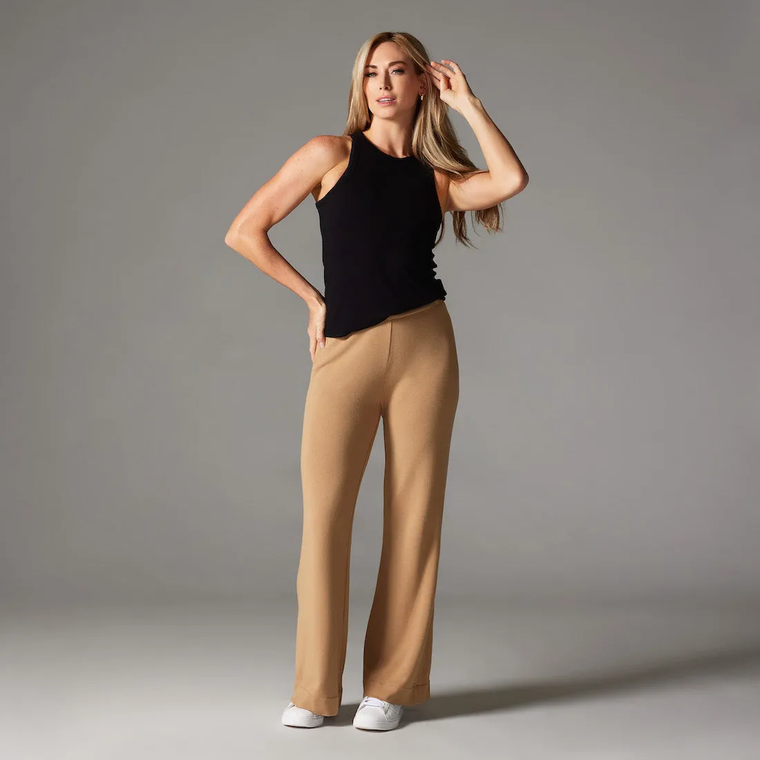 TaviLuxe® Cozy Luxe Wide Leg Pant