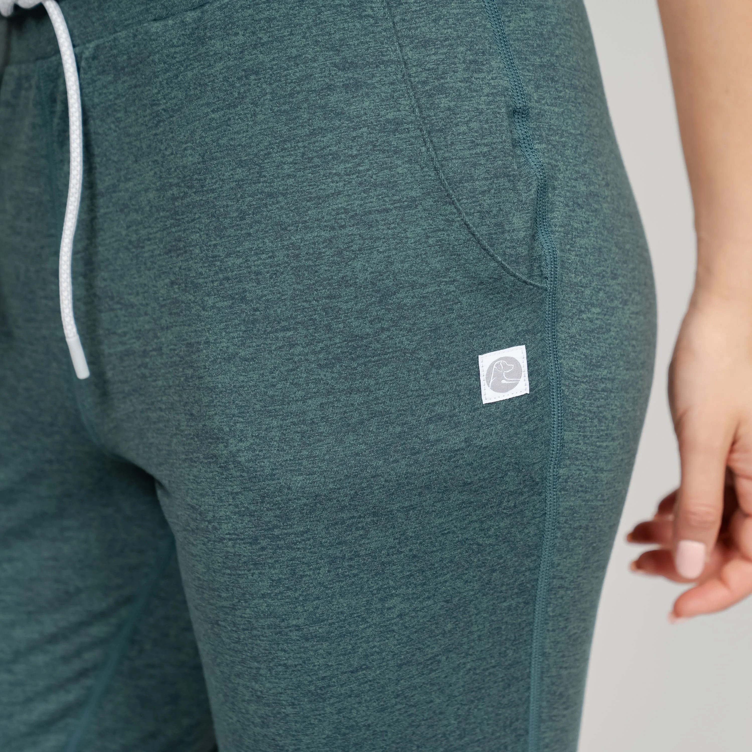 Tempo Performance Jogger | Heather - Ponderosa Green/Willow Green